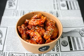 Sweet and spicy chicken tenders
