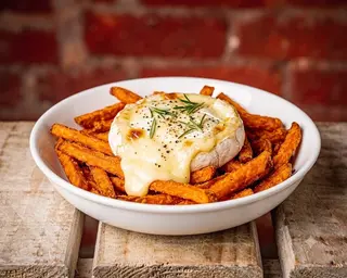 Sweet potatoes con tomino fuso