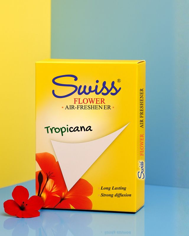 Swiss Flower Gel Air Fresheners - Tropicana