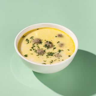 Сырный суп с фрикадельками (350м)