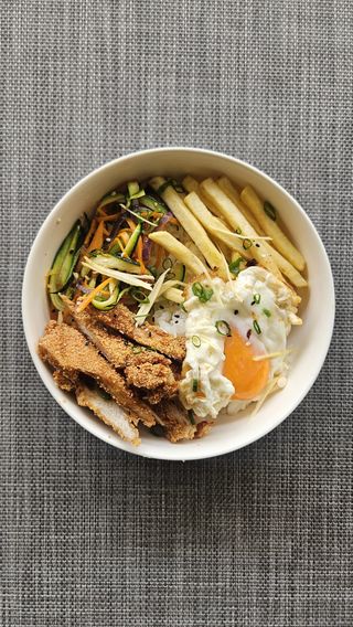 T111 - Frango Frito com Arroz
