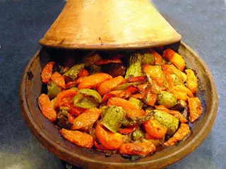 Tajine de Carne com Legumes