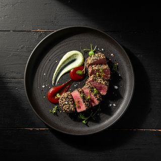 Tataki di filetto di manzo