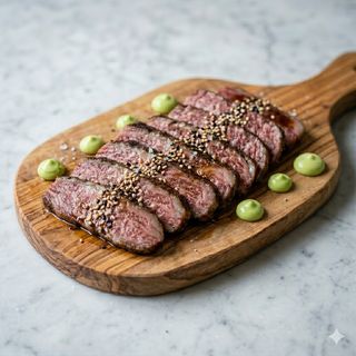 Tataki di wagyu giapponese