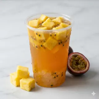 Tea al passion fruit e ananas