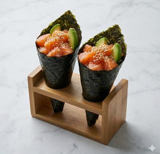 Temaki salmon