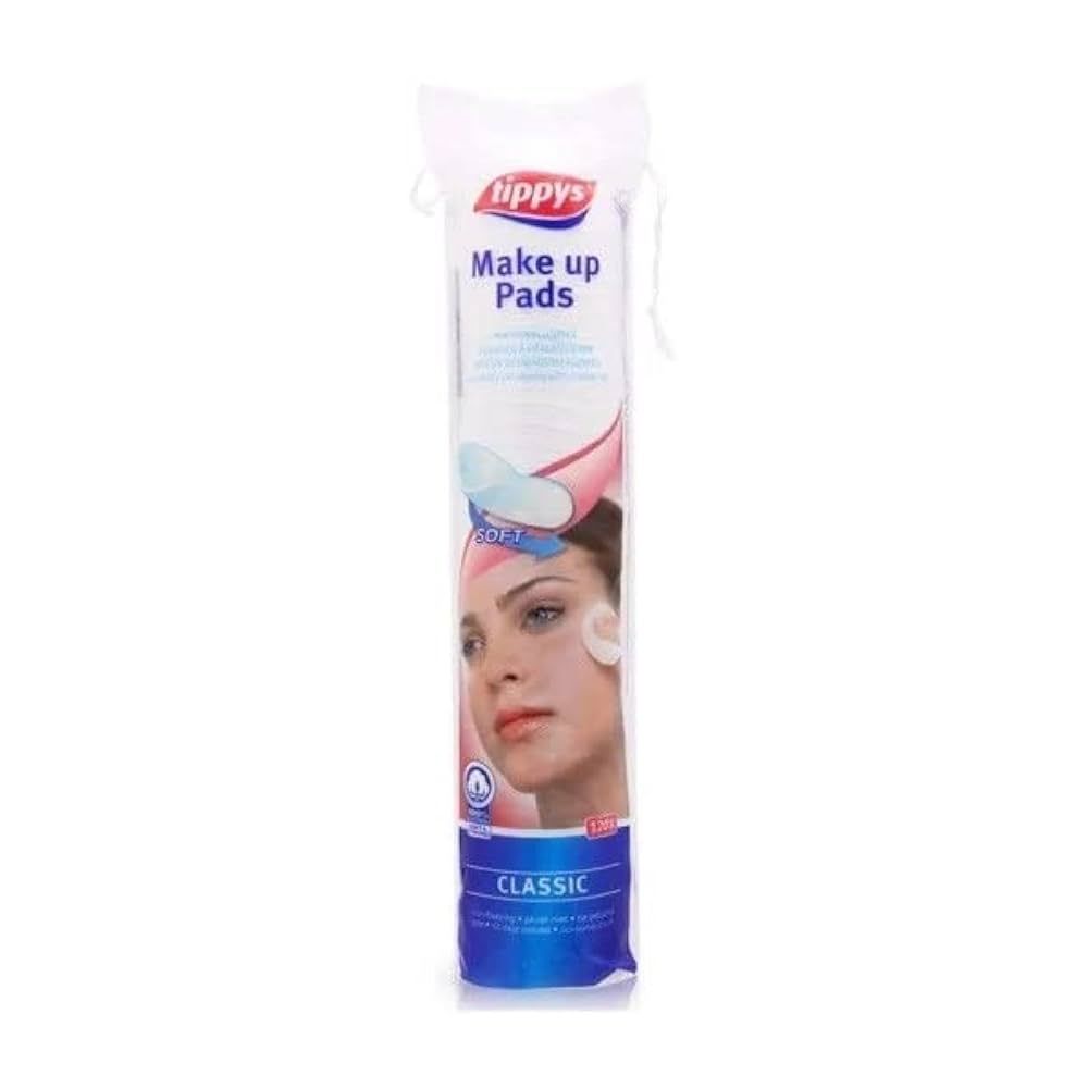Tippys Round Make Up Pads 120'S