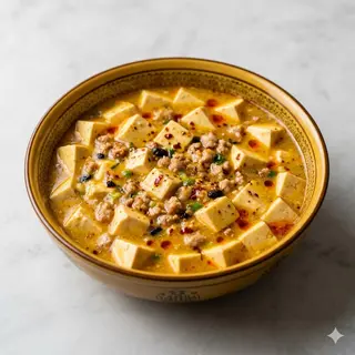 Tofu in salsa piccante