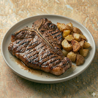 T-bones steak con patate 1kg