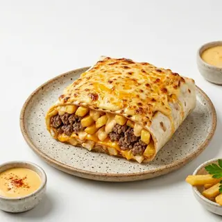 Tacos Gratiné Viande Hachée