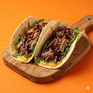 Tacos pulled pork