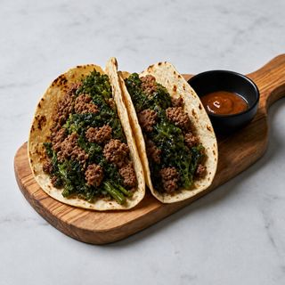 Tacos salsiccia e friarelli - 2 pezzi