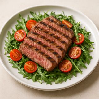 Tagliata rucola e pomodorini