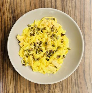 Tagliatelle Pumpkin Chicken