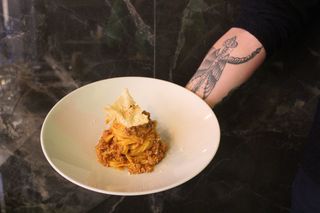 Tagliatelle con ragù artigianale