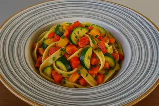 Tagliatelle vegetables