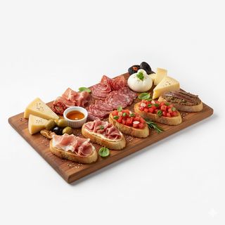 Mattopiatto composto dallo chef con vari assaggini x 2 persone 