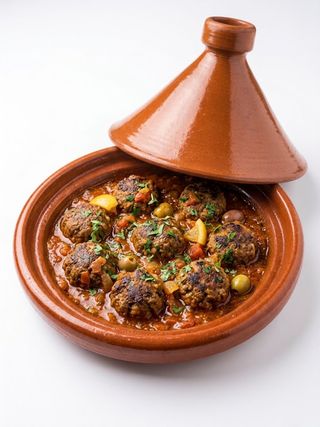 Tajin viande hachée traditionnel