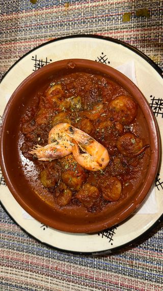 Tajine Crevette