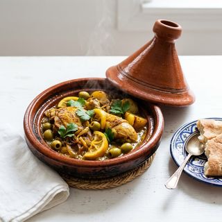 Tajine Poulet Au Citron Confit