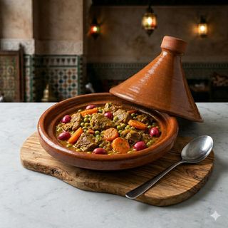 Tajine di pollo con verdure