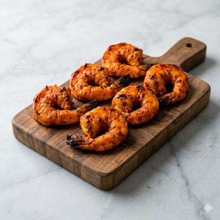 Tandoori prawns