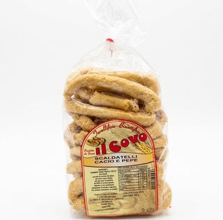Taralli pugliesi covo cacio e pepe