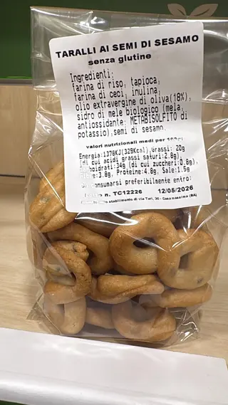 Taralli al sesamo - 100 g