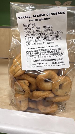 Taralli al sesamo - 100 g