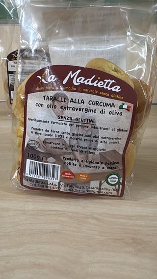 Taralli alla curcuma - 100 g