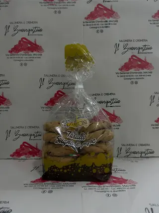 Taralli sugna e pepe busta da 500 g