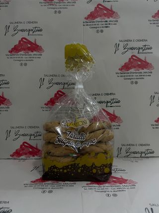 Taralli sugna e pepe busta da 500 g