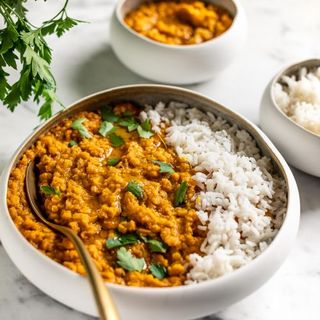 Tarka daal con riso