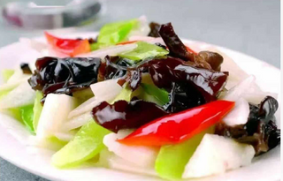 Taro cinese (Yam) saltato leggero