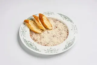 Тартар из говядины с картофелем фри (280г)