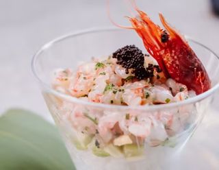 Tartare di gambero rosso