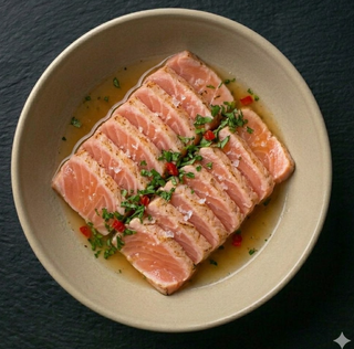 21. Tataki salmone