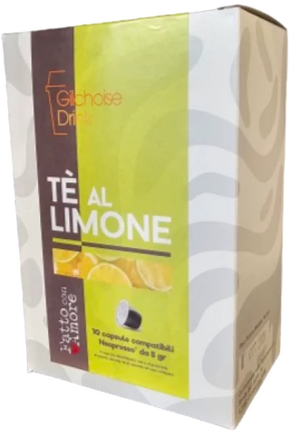 Tè al limone capsule compatibili Nespresso 10 pezzi