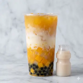 Tea al mango e yakult