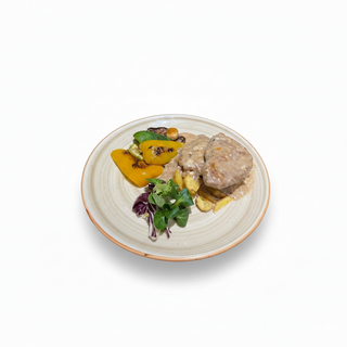 Teleći odrezak u krem sosu