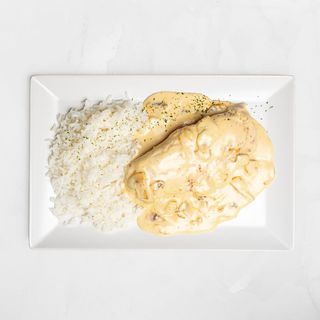 Teleći odrezak u umaku od gljiva