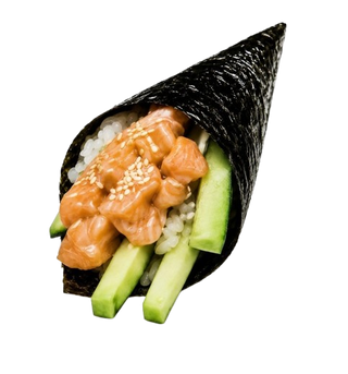 Temaki de Salmão