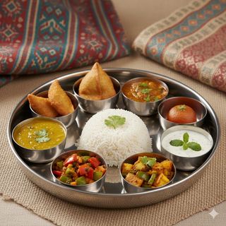 Thali vegetariano