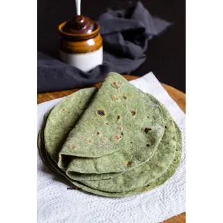 Spinach chapati
