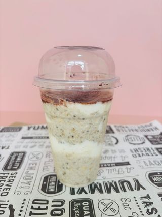 Tiramisu overnight oats