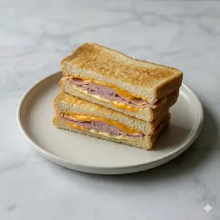 Toast al prosciutto
