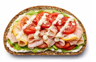 Toast fesa di tacchino