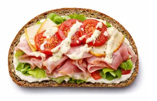 Toast provola affumicata