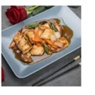 Tofu saltato con le verdure