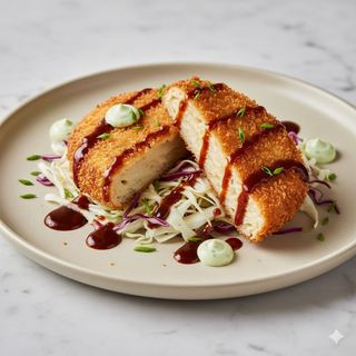 Tonkatsu di sedano rapa